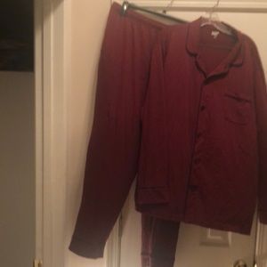 Lands End men’s long sleeve pajamas